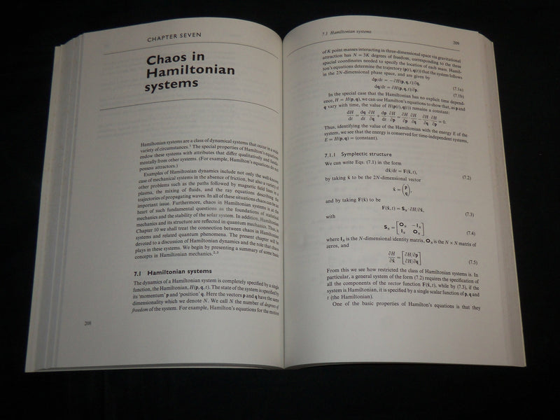 1993 CHAOS IN DYNAMICAL SYSTEMS SOFTCOVER BOOK BY EDWARD OTT - KD 7026