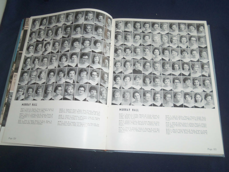 1961 REDSKIN OKLAHOMA STATE UNIVERSITY YEARBOOK - STILLWATER, OKLAHOMA - YB 2329