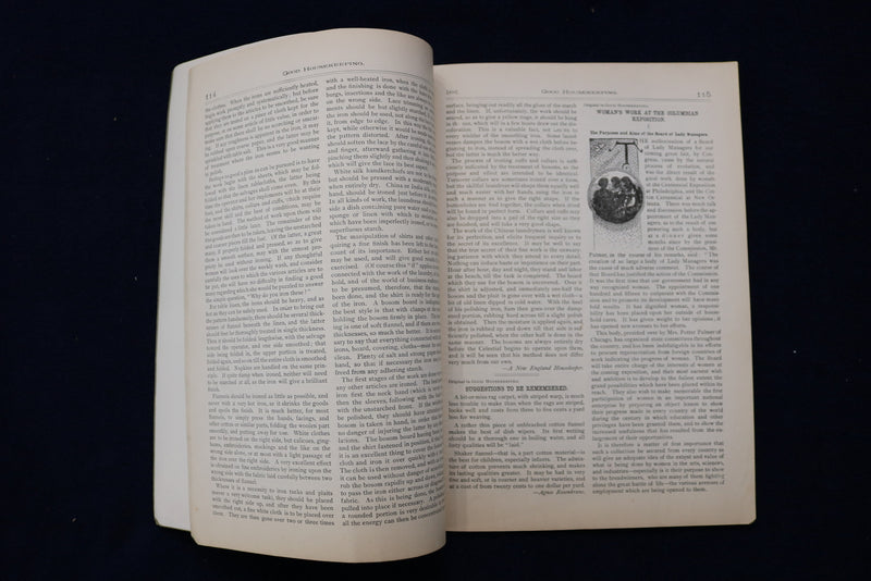 1892 SEPTEMBER GOOD HOUSEKEEPING MAGAZINE -ILLUSTRATED COVER & STORIES - E 11738