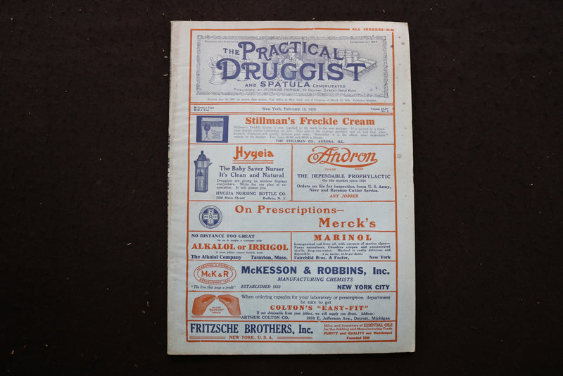 1926 FEBRUARY 15 THE PRACTICAL DRUGGEST MAGAZINE - E 10240