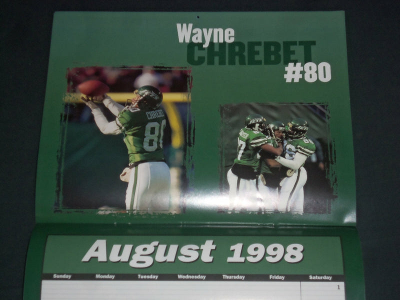 1995-2001 CALENDARS-JETS-RANGERS-GIANTS-KNICKS-BB HALL OF FAME- LOT OF 6-O 2366N
