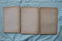 1907-1915 WISCONSIN RAILROAD COMMISSION REPORTS - LOT OF 3 - SOFTCOVER - K 3262
