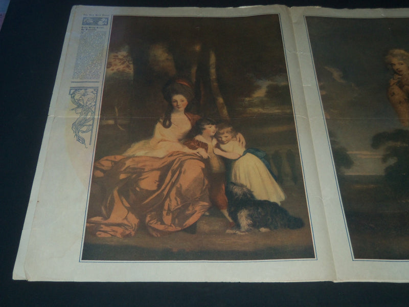 1913 MARCH 23 NEW YORK TIMES EASTER NUMBER - J. PIERPONT MORGAN ART - NP 3977