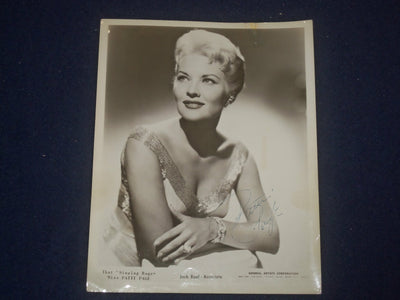 PATTI PAGE AUTOGRAPHED PHOTOGRAPH - J 6033