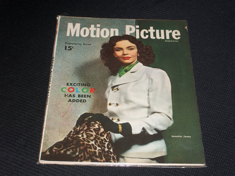 1947 JUNE MOTION PICTURE MAGAZINE - JENNIFER JONES FRONT COVER - E 1467