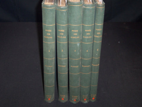 1900'S LES MODELES ET LE MUSEE DES GOBELINS VOLUMES 1-5 BY JULES GUIFFREY - #3