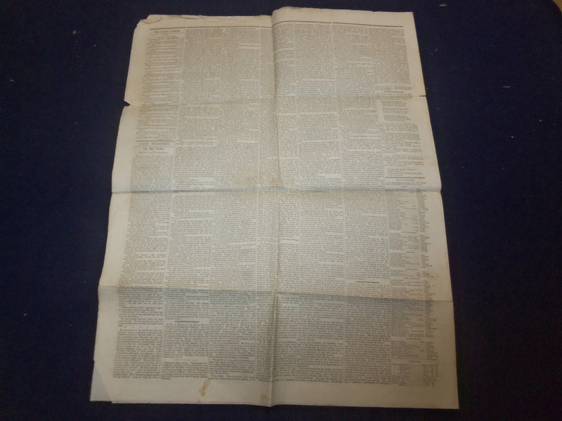 1846 DECEMBER 19 MASSACHUSETTS PLOUGHMAN -PROF. MITCHEL- DANIEL WEBSTER- NP 5139