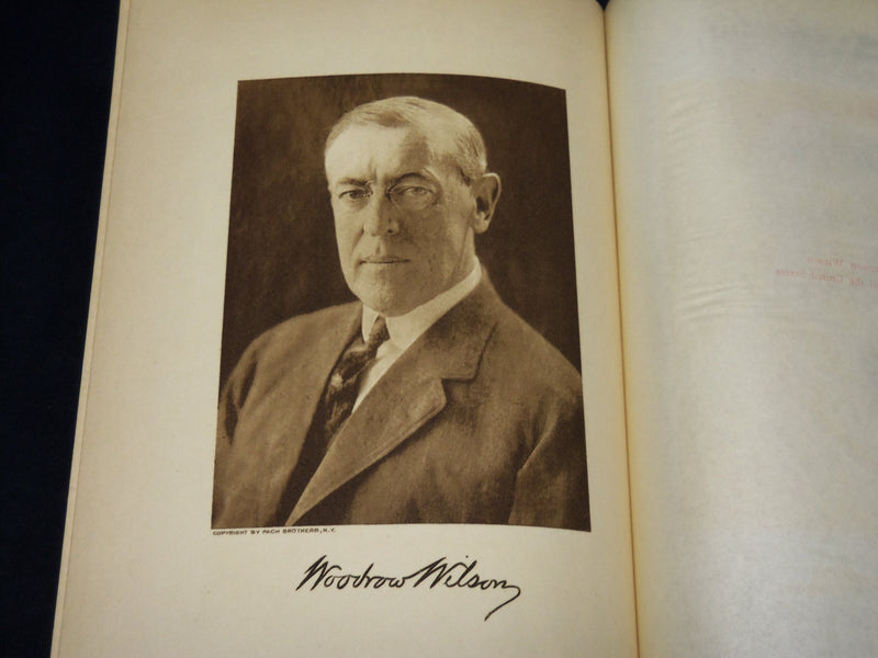 1925 THE PUBLIC PAPERS OF WOODROW WILSON COLLEGE & STATE VOLUME 1 & 2 - KD 1434