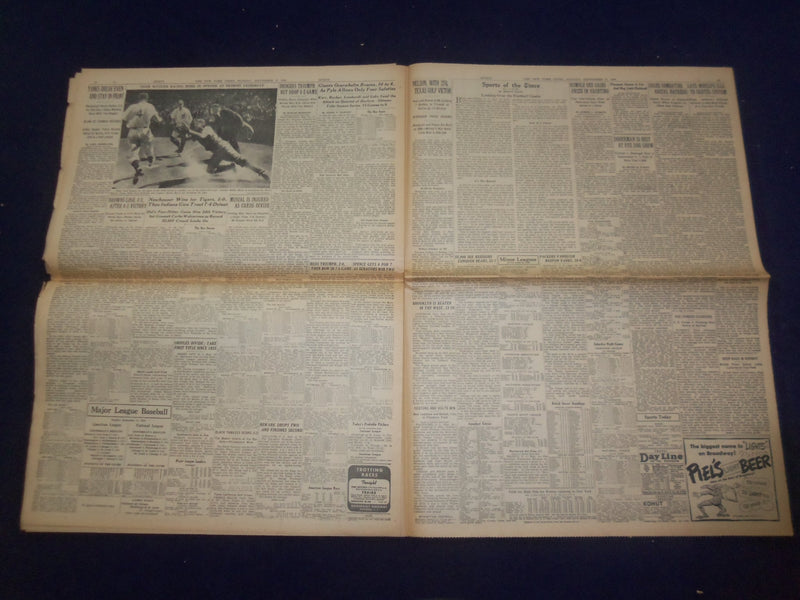 1944 SEP 11 NEW YORK TIMES - AMERICANS SHELL REICH, ENTER LUXEMBOURG - NP 6619