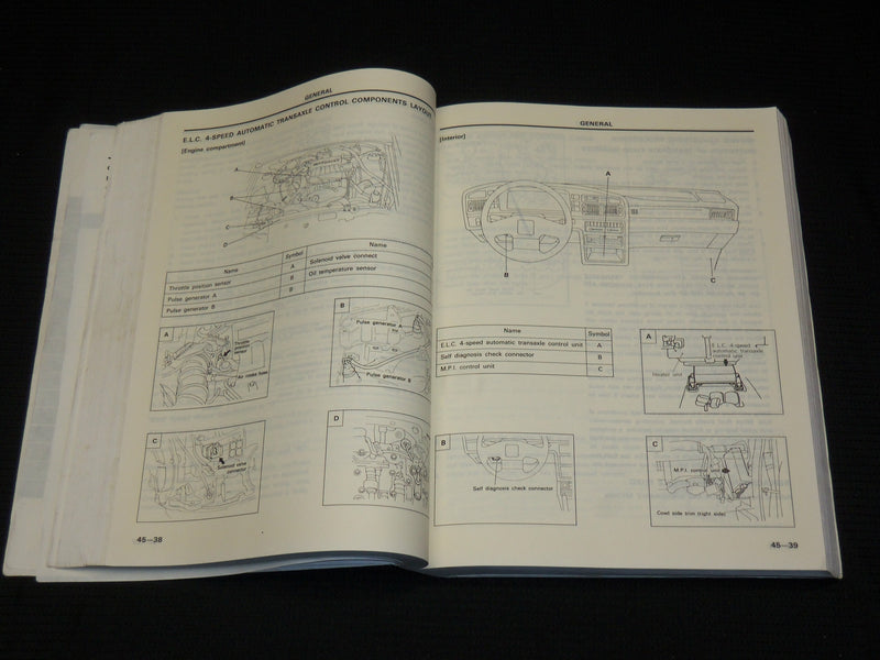 1991 HYUNDAI SONATA V6 SHOP MANUAL - SOFTCOVER - R 707A