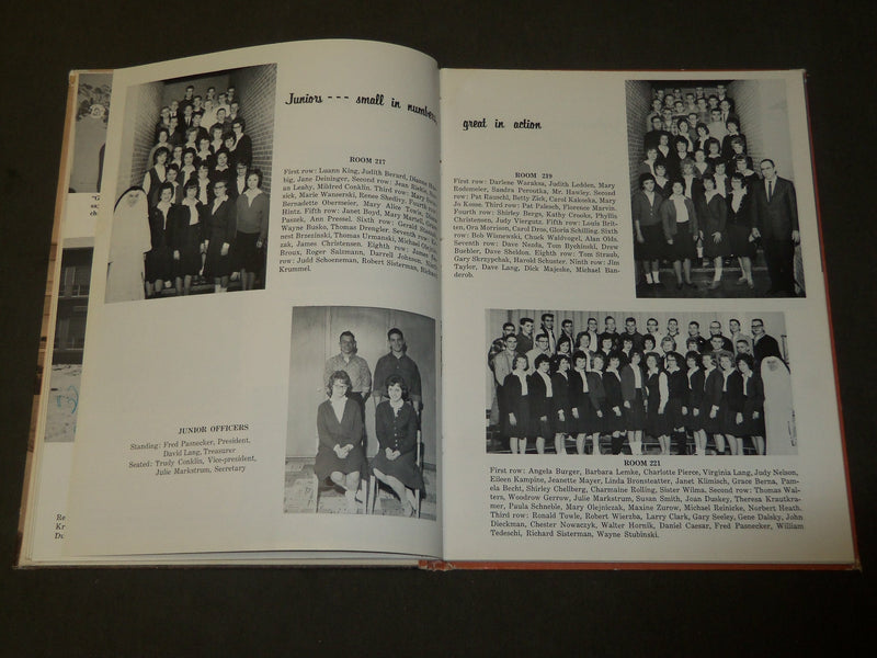 1962 THE RED HAT NEWMAN HIGH SCHOOL YEARBOOK - WAUSAU WISCONSIN - YB 1575