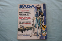 1961 SEPTEMBER SAGA MAGAZINE - SAGA OF THE 7TH CALVARY COVER - E 26656
