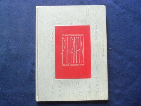 1951 PIERIAN RICHMOND HIGH SCHOOL YEARBOOK - RICHMOND, INDIANA - YB 1926N
