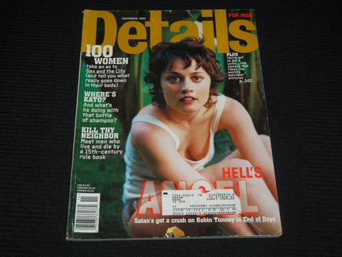 1999 DECEMBER DETAILS MAGAZINE - ROBIN TUNNEY COVER - E 12583