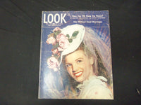 1945 APRIL 3 LOOK MAGAZINE - GREAT PHOTOS & ADS - ST 2008