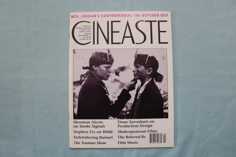 1998 JULY CINEASTE MAGAZINE - THE BUTCHER BOY COVER - E 19722