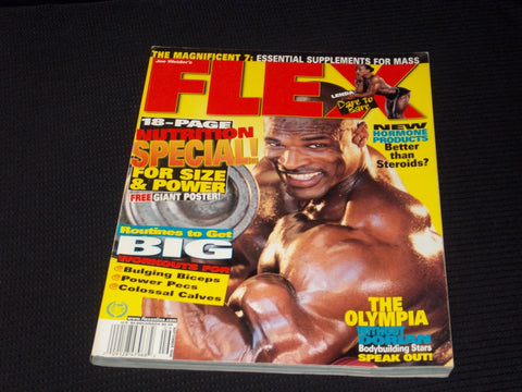 1998 SEPTEMBER FLEX MAGAZINE - NUTRITION SPECIAL FRONT COVER - E 7687