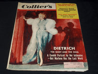1954 MAY 14 COLLIER'S MAGAZINE - MARLENE DIETRICH FRONT COVER - E 5717