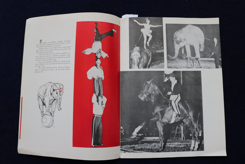 1960'S CRISTIANI BROS. CIRCUS PICTURE BOOK - LOT OF 3 - O 3517