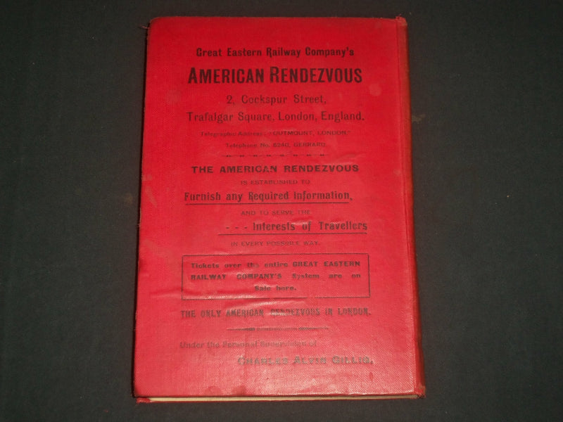 1902 CHARLES ALVIN GILLIG'S LONDON GUIDE - 16TH EDITION - NICE ILLUS. - KD 5443