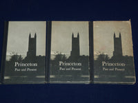 1945-1946 PRINCETON PAST & PRESENT BY V. LANSING COLLINS BOOK LOT OF 3- KD 2018R