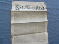 1889 THE SHELTERING ARMS NEWSPAPER - LOT OF 21 - #S 22-42 - NP 8424