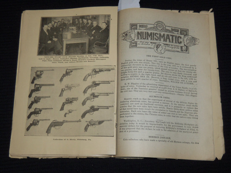 1913 MARCH PHILATELIC WEST MAGAZINE VOL 58 NO. 2 - E. VERNON MOORE COVER- J 9893
