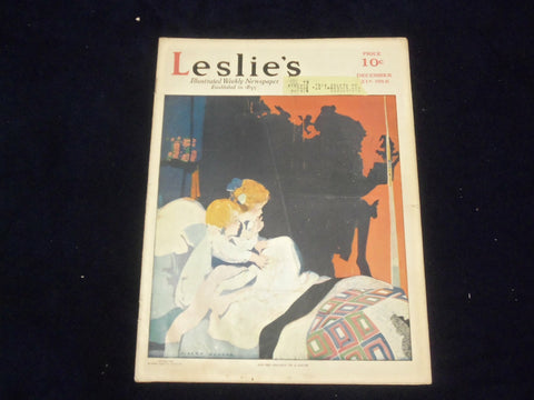 1916 DECEMBER 32 LESLIE'S WEEKLY MAGAZINE - ALBERT HENCKE COVER - ST 6127