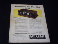 1933 MAY RADIO-CRAFT MAGAZINE VERY NICE COVERS & ADS - E 403
