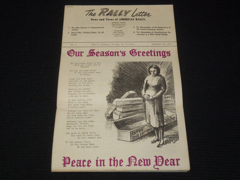 1952 DECEMBER 15 THE RALLY LETTER - NEWS AND VIEWS - K 2608