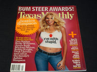 2005 JANUARY TEXAS MONTHLY MAGAZINE - JESSICA SIMPSON FRONT COVER - E 7453