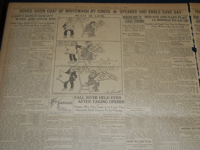 1910 JUNE 15 THE BOSTON HERALD - KELIHER CASE GOES TO JURY TOMORROW - BH 351