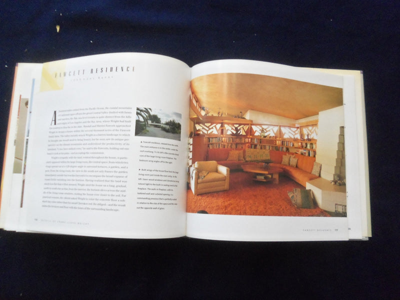 1994 DETAILS OF FRANK LLOYD WRIGHT, THE CALIFORNIA WORK HARDCOVER BOOK - KD 8593