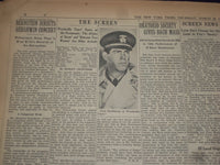 1945 MARCH 29 NEW YORK TIMES - 1ST AND 3D ARMIES DRIVE TOWARD LEIPZIG - NP 6680