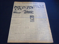 1941 AUG 7 CLEVELAND NEWS NEWSPAPER - MUSSOLINI'S SON LOSES LIFE PLANE - NT 7402