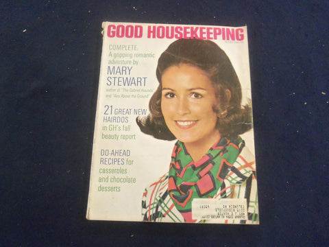 1968 OCTOBER GOOD HOUSEKEEPING MAGAZINE - NICE COVER, ARTICLES & ADS - F 251X
