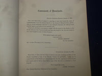 1863 SERMON TO GOVERNMENT OF MASSACHUSETTS, BY JAMES WALKER - J 4455