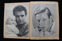 MOVIE STARS SCRAPBOOK-RICHARD CHAMBERLAIN-CONNIE STEVENS-MICHAEL LANDON- E 26435