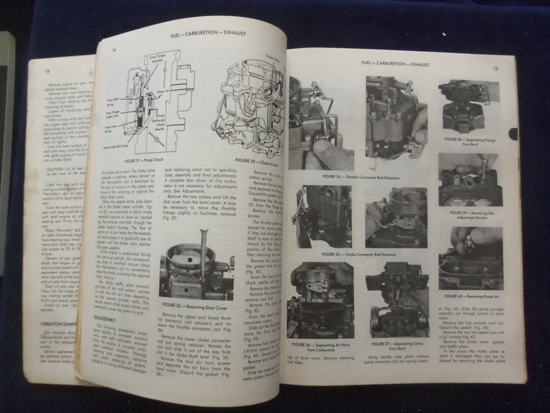 1966 RAMBLER AMERICAN TECHNICAL SERIVCE MANUL - SOFTCOVER MANUAL - KD 8880