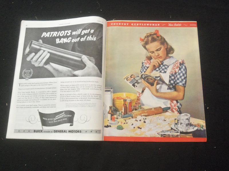 1942 NOV COUNTRY GENTLEMAN MAGAZINE -ILLUSTRATED COVER, STORIES & ADS - SP 8013W