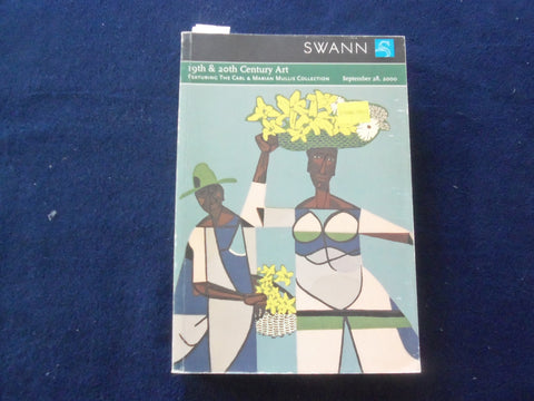 2000 SEP 28 19TH & 20TH CENTURY ART SALE 1869 SOFTCOVER BOOK - SWANN - KD 8706