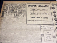 1909 NOV 21 THE BOSTON HERALD - COURT DECLARES STANDARD OIL CO. ILLEGAL - BH 394