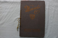 1920-1922 THE MANUAL-TRAINING H.S. PEORIA YEARBOOKS- LOT OF 2- SOFTCOVER- K 3346