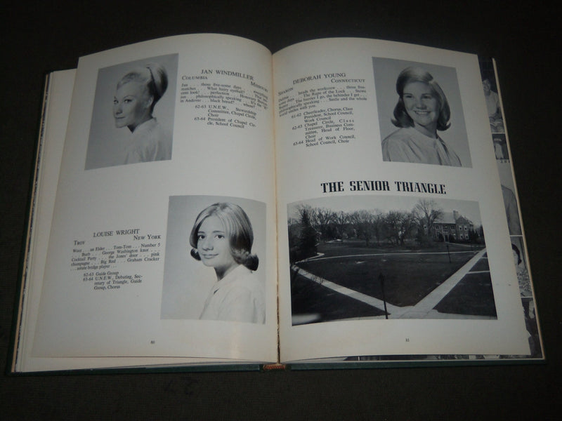 1964 GARGOYLE THE EMMA WILLARD SCHOOL YEARBOOK - TROY, NEW YORK - YB 1415