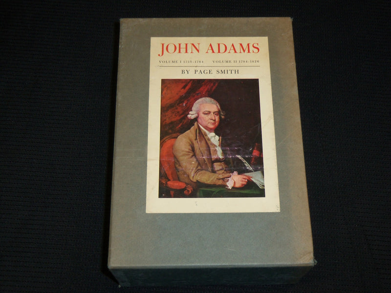 1962 JOHN ADAMS BY PAGE SMITH BOXED SET OF 2 - VOLUME 1 & 2 - KD 5402A