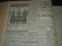 1930 JANUARY-MARCH LE TEMPS FRENCH NEWSPAPER BOUND VOLUME - VB 4