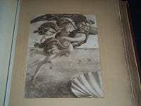 1907 SANDRO BOTTICELLI VOLUME BY EMILE GEBHART - FRENCH - NICE ENGRAVINGS - Z 20