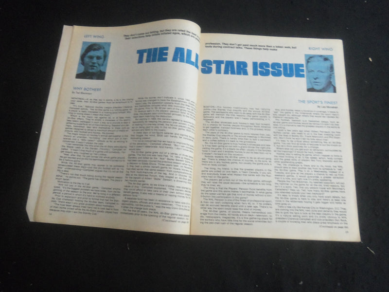 1974 MARCH HOCKEY ILLUSTRATED MAGAZINE - JACQUES LAPERRIERE - B 6235A