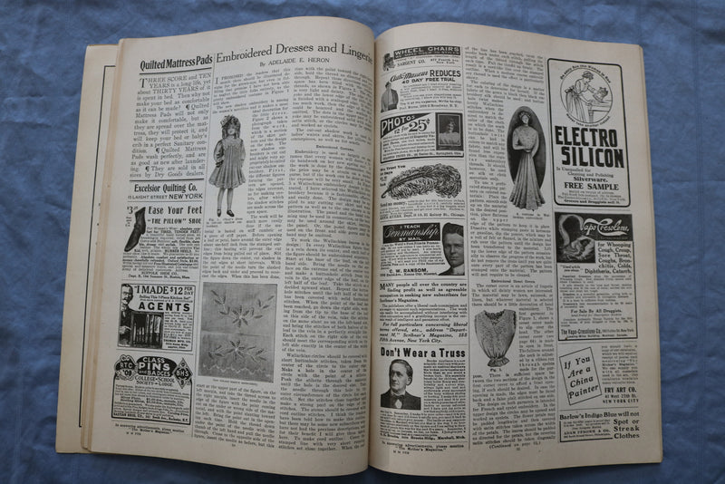 1909 FEBRUARY THE MOTHER'S MAGAZINE - GREAT ILLUSTRATIONS & STORIES - ST 1000J