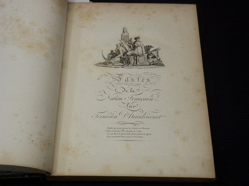 1800'S FASTES DE LA NATION FRANCAISE VOLUME SET OF 3 - D'HAUDRICOURT - Z 188